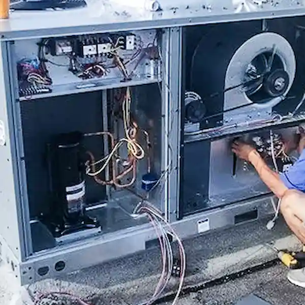 Walk-in freezer repair