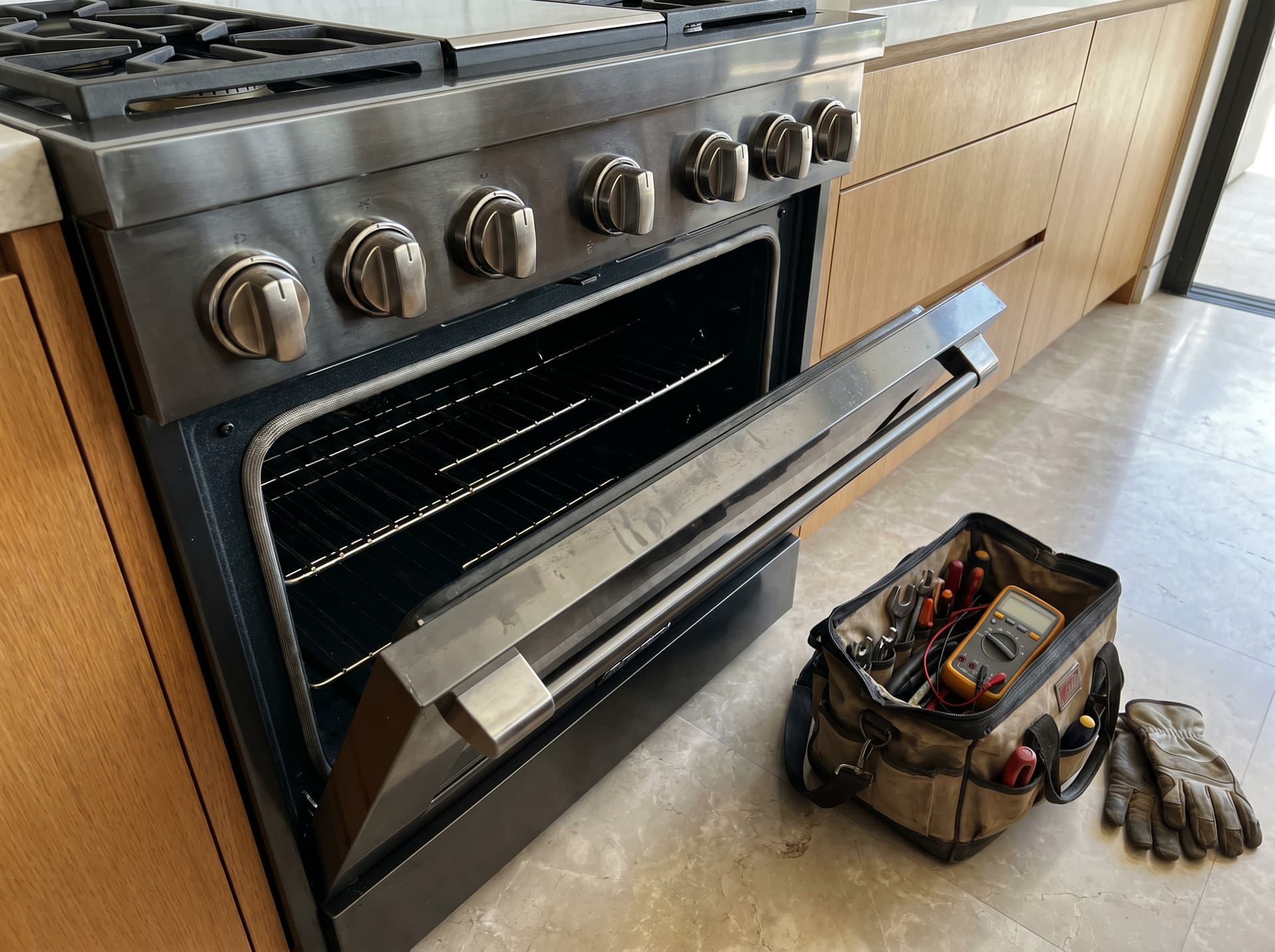 JennAir range repair in Southern California