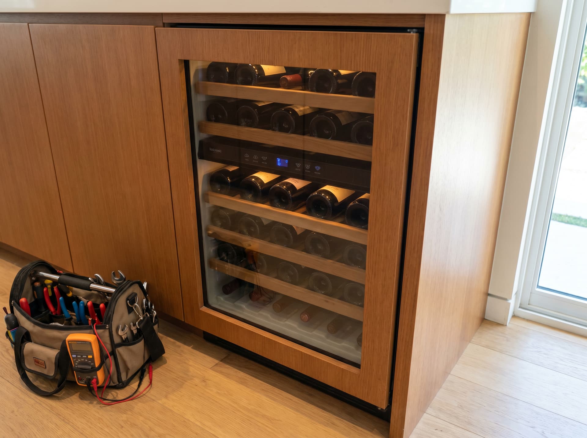 Sub-Zero wine cooler repair in Southern California