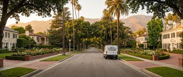 Appliance repair technician in Alhambra, CA kitchen