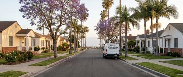 Appliance repair technician in El Segundo, CA kitchen