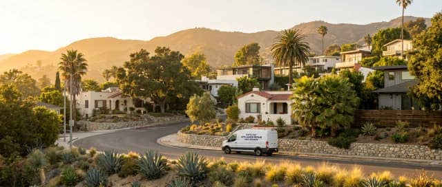 Appliance repair technician in Glassell Park, CA kitchen