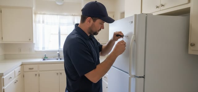 Appliance repair technician in Goleta, CA kitchen