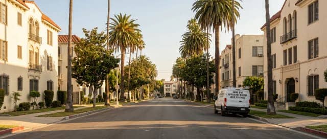 Appliance repair technician in Koreatown, CA kitchen