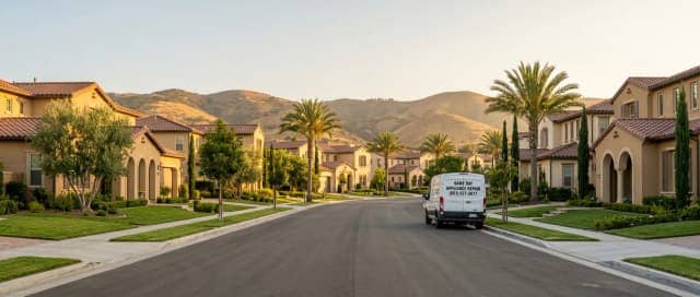 Appliance repair technician in Menifee, CA kitchen