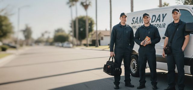 Appliance repair technician in Norwalk, CA kitchen