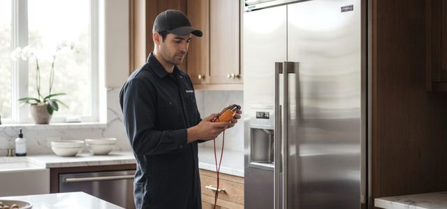 Appliance repair technician in Pico Rivera, CA kitchen