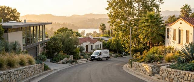 Appliance repair technician in Silver Lake, CA kitchen