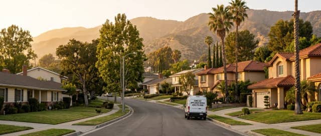 Appliance repair technician in Temple City, CA kitchen