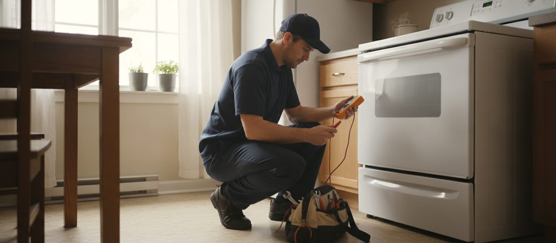 Range Repair in Long Beach, California