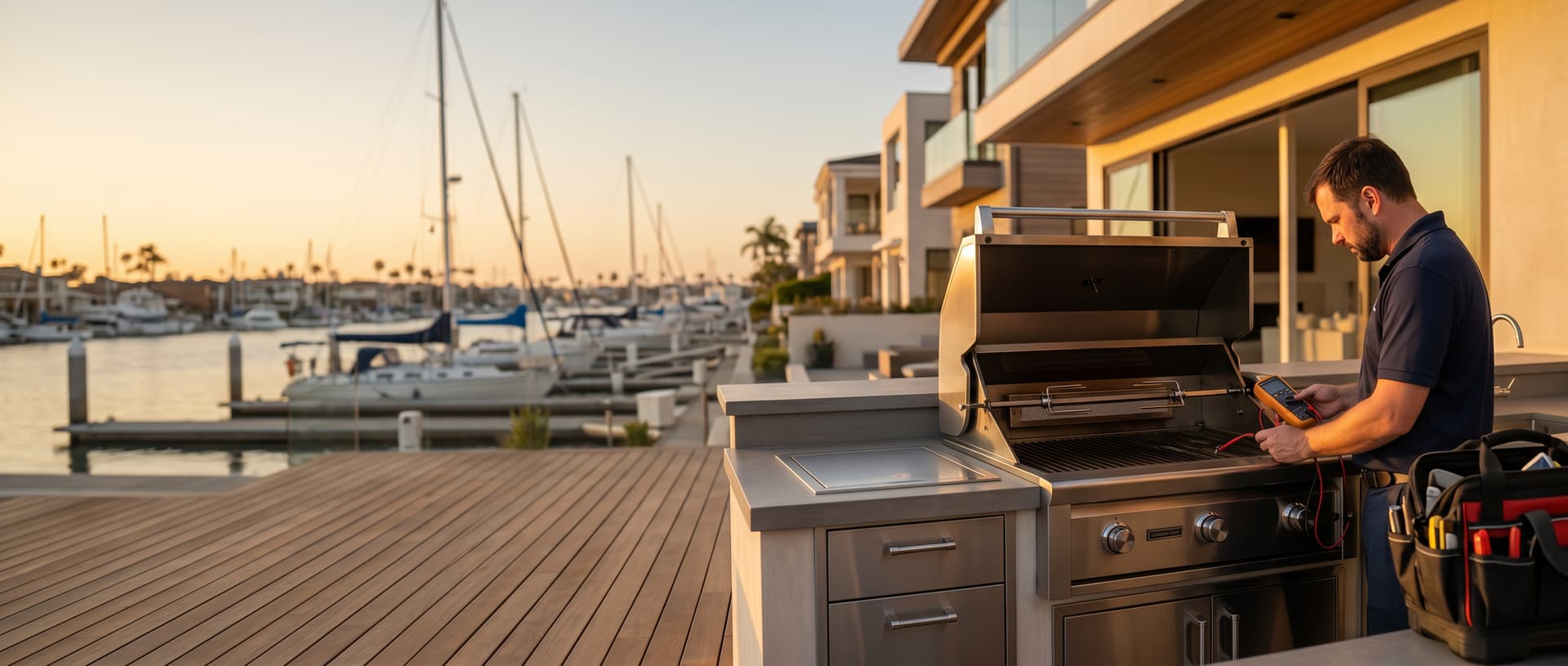Outdoor Kitchen Repair, Newport Beach Newport Beach, CA
