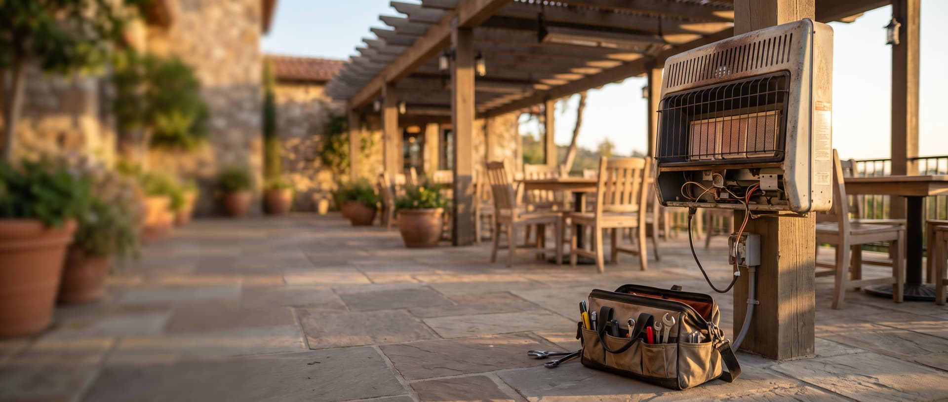 Restaurant Patio Heater Repair Southern California