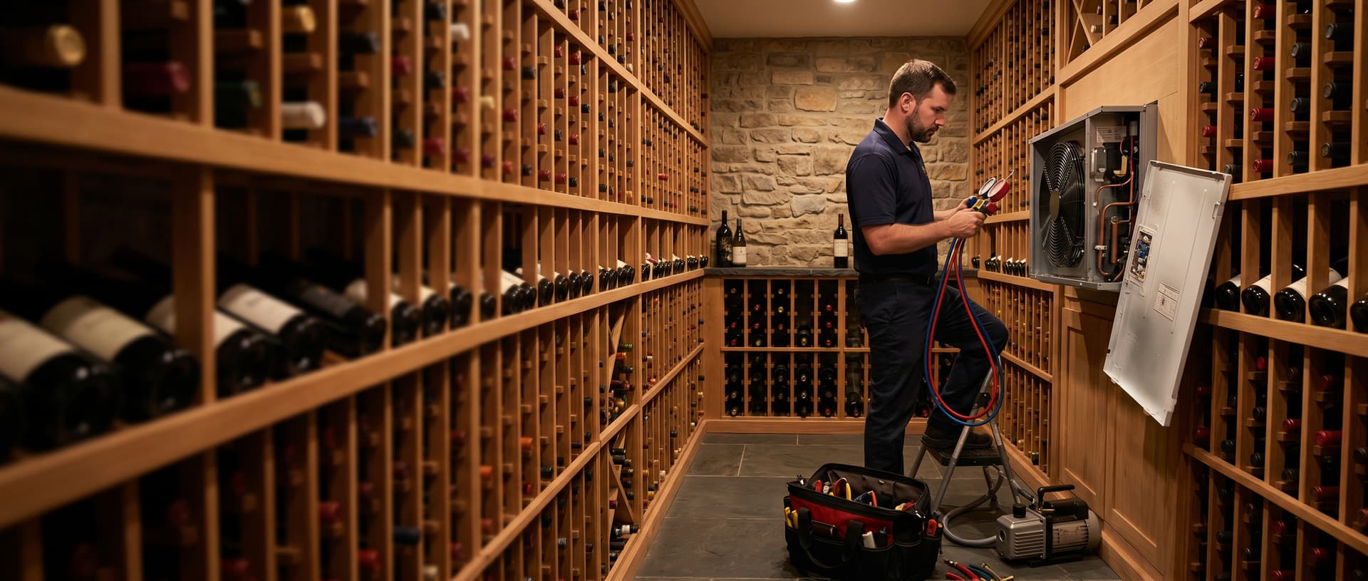 Outdoor Wine Cellar Repair Southern California
