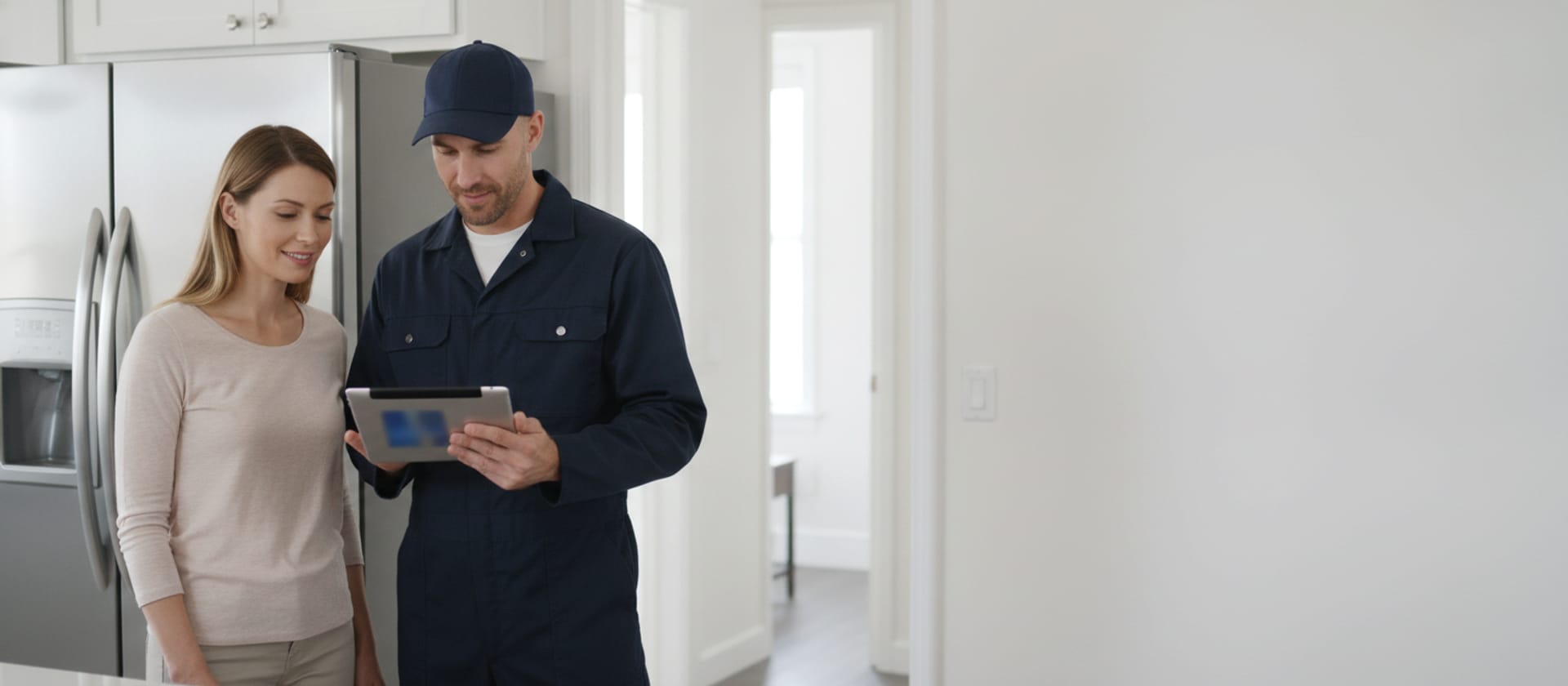 Appliance repair cost estimate review with a Same Day technician
