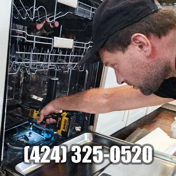 Same-Day Appliance Repair Marina Del Rey - technician repairing a washer