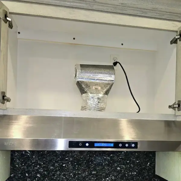 Range hood repair cost near me